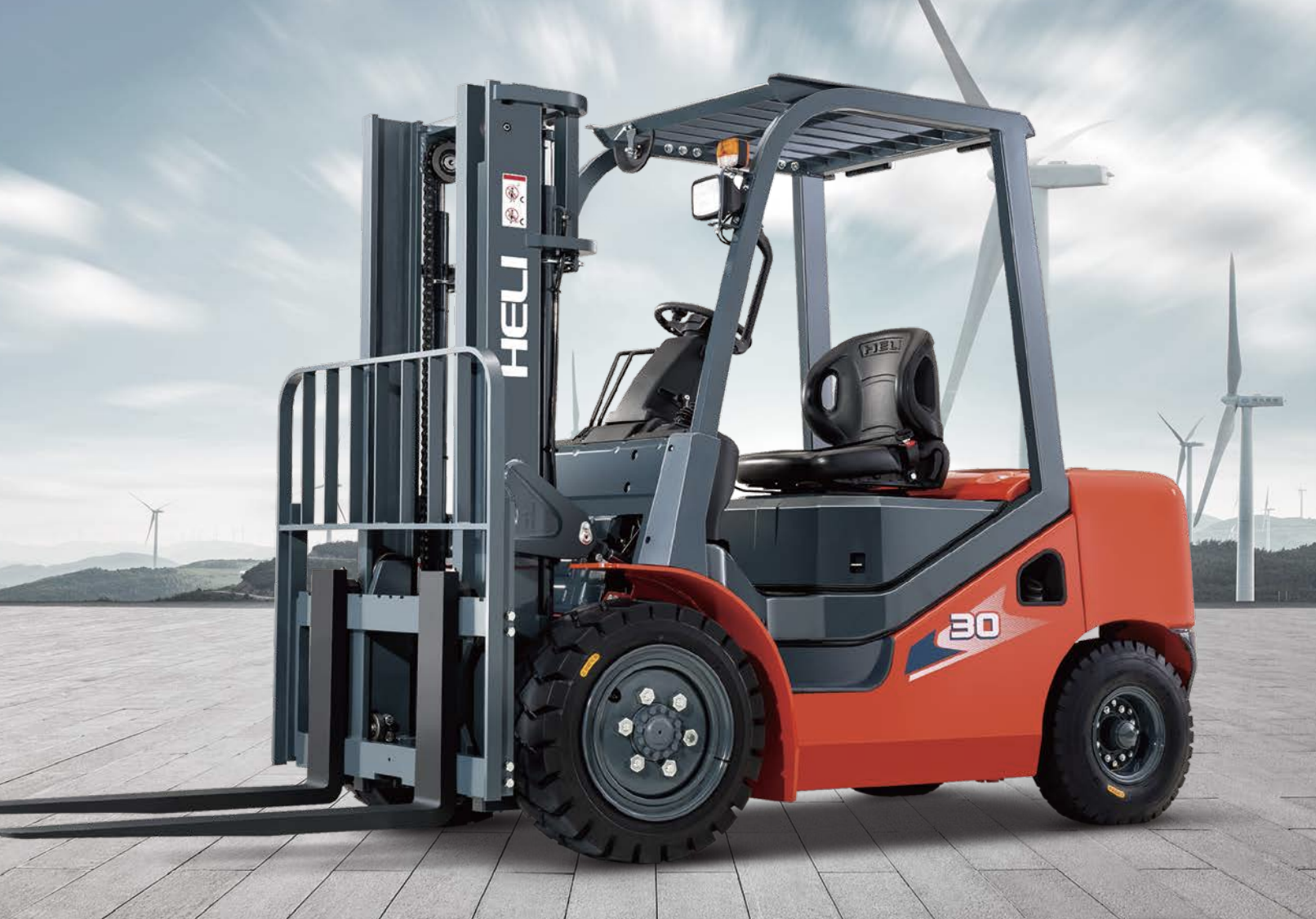 2026 Heli Pneumatic Tire Forklift (YD25) rental in Spencerport, NY